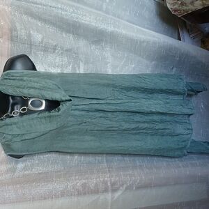 Shake swimsuit cover-up, sheer, L, assymetrical bottom